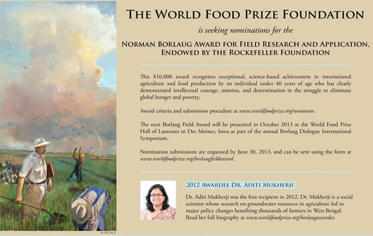 Norman Borlaug Award